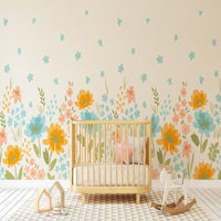 Thumbnail for Tapisserie Panoramique Fleurs | Le Petit Intissé