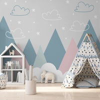 Thumbnail for Paysage Montagne Papier Peint | Le Petit Intissé