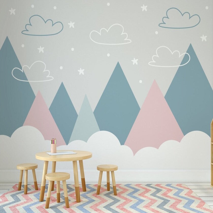 Paysage Montagne Papier Peint | Le Petit Intissé