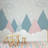 Thumbnail for Paysage Montagne Papier Peint | Le Petit Intissé