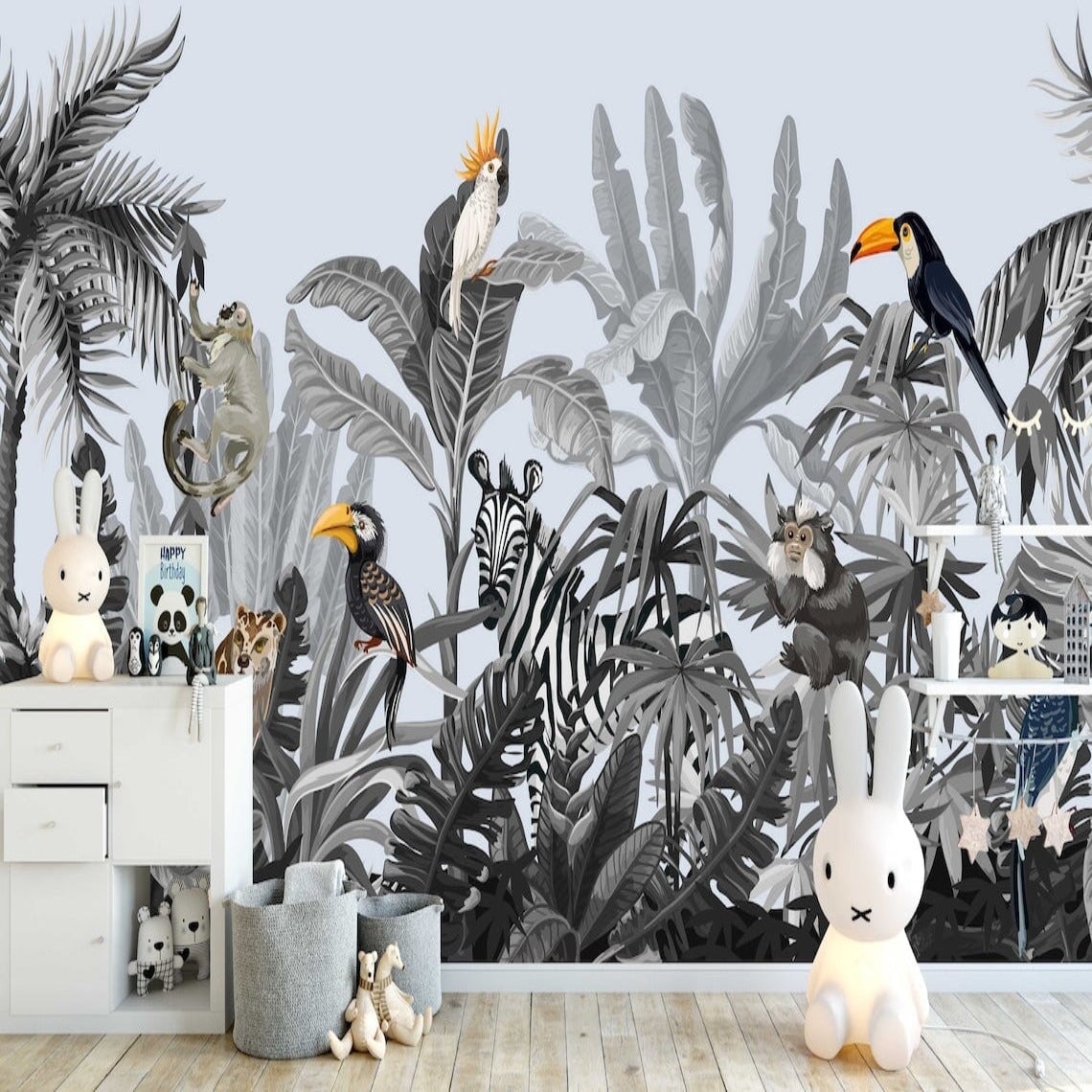 Décoration Tropical Chambre Bébé | Le Petit Intissé