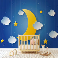 Thumbnail for Papier Peint Bleu Nuit | Le Petit Intissé