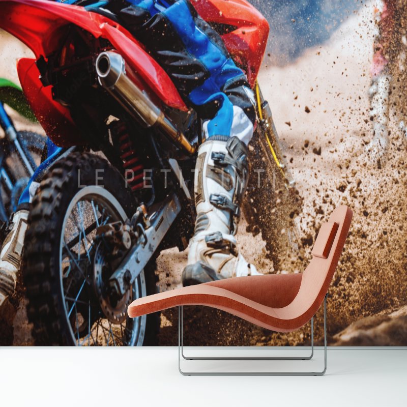 Papier Peint Moto <br/> Motocross pour Ado