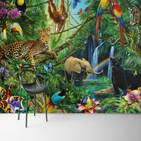 Thumbnail for Papier Peint Animaux <br/> Jungle et Sauvages