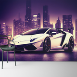 Papier Peint Panoramique Lamborghini | Le Petit Intissé