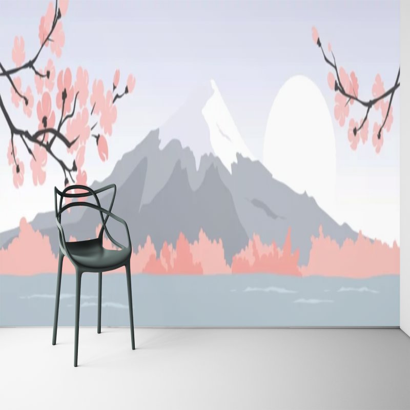 Papier Peint Japonais <br/> Estampe Scandinave