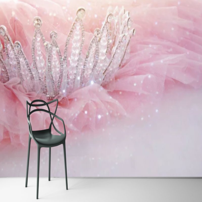 Papier Peint Princesse <br/> Couronne Scintillante
