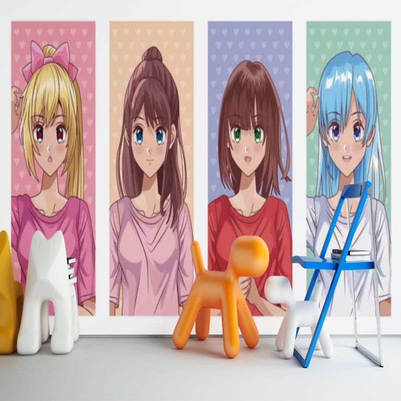 Papier Peint Japonais Manga <br/> BD Murale