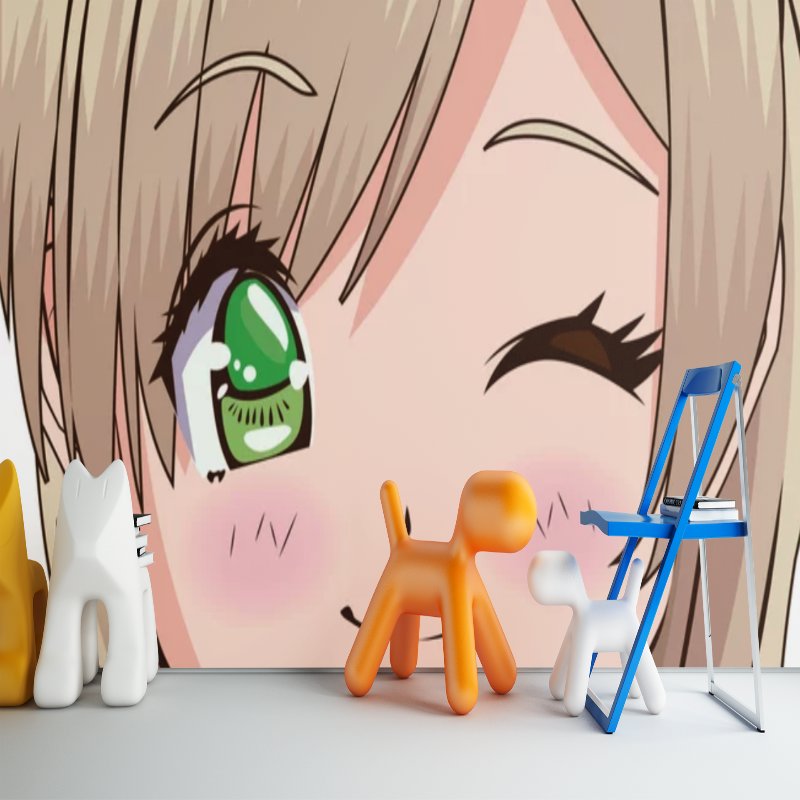 Papier Peint Japonais Manga <br/> Regard Animé