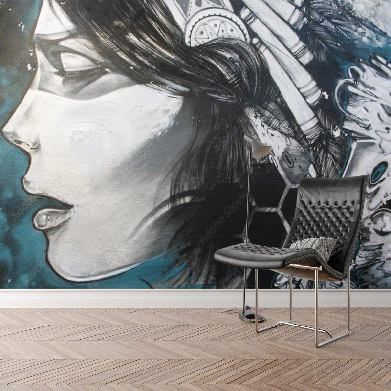 Papier Peint Ado Classique <br/> Déco Jeune