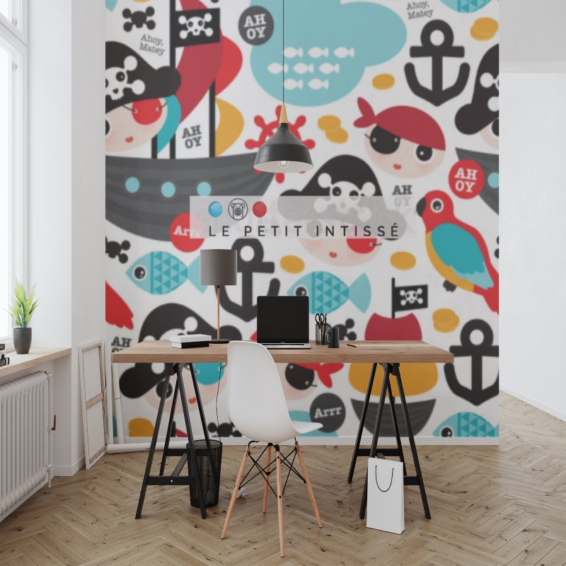 Papier Peint Pirate <br/> Petits Pirates!