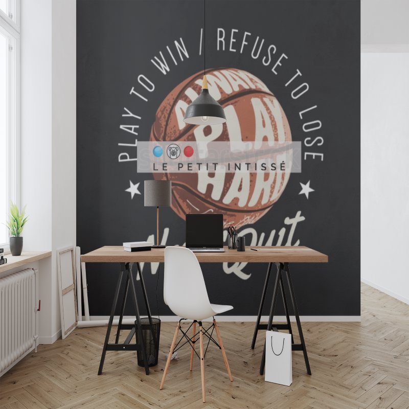 Papier Peint Basket <br/> Play to Win