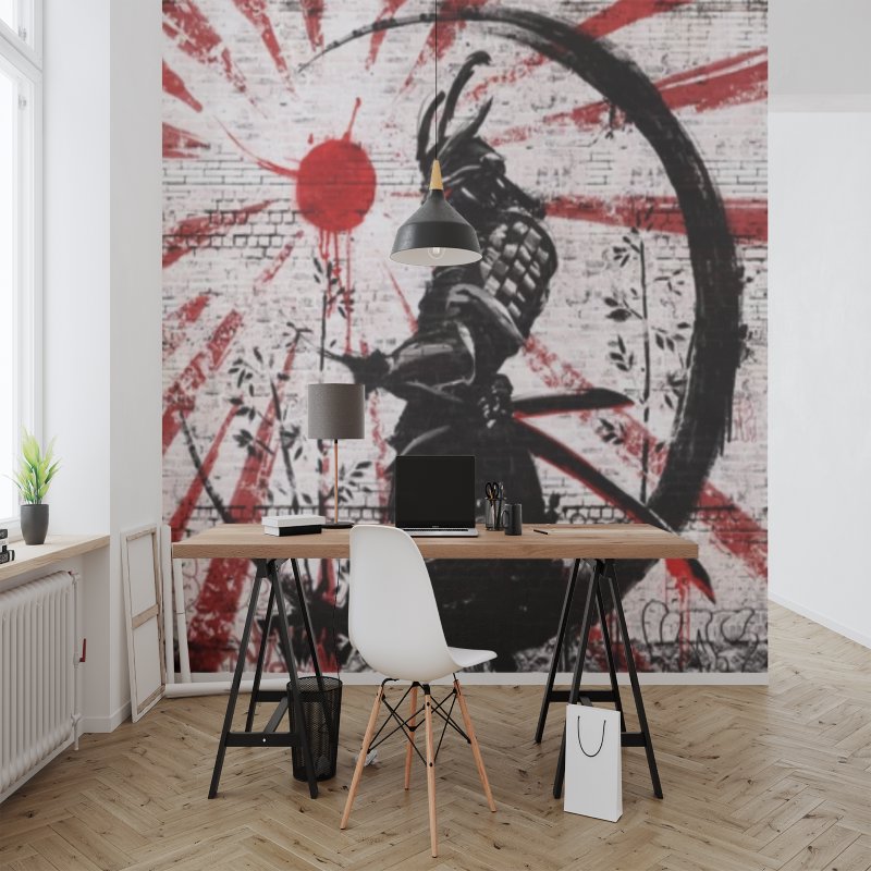 Papier Peint Japonais <br/> Esprit Samouraï