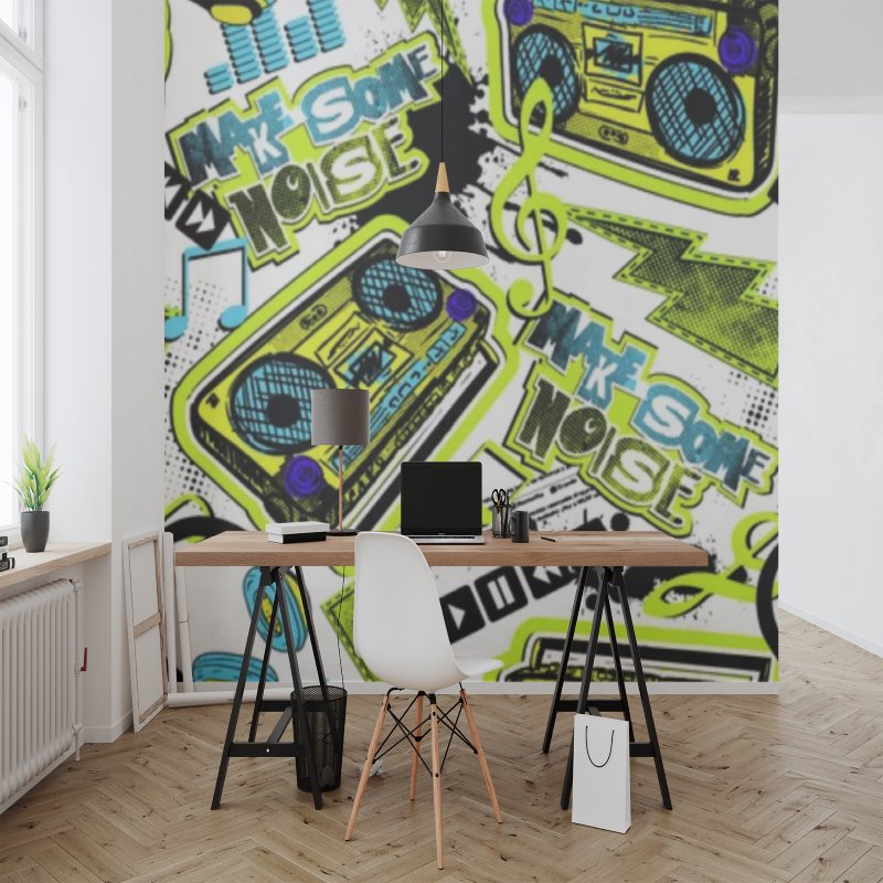 Papier Peint Musique <br/> Freestyle Hip Hop