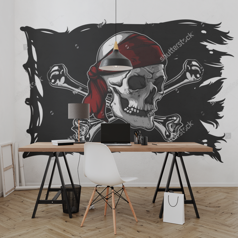 Décoration Drapeau Pirate | Le Petit Intissé