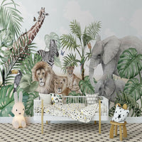 Thumbnail for Décoration Chambre d'Enfant Thème Jungle | Le Petit Intissé