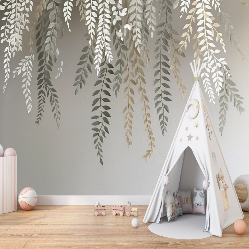 Papier Peint Feuille Tombante | Le Petit Intissé