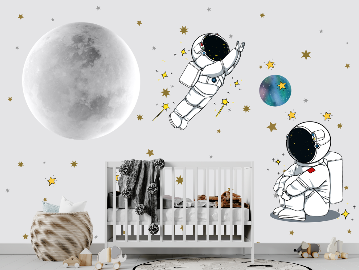 Chambre Enfant Thème Espace | Le Petit Intissé