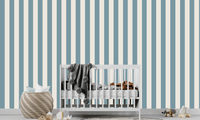Thumbnail for Papier Peint Rayure Bleu | Le Petit Intissé