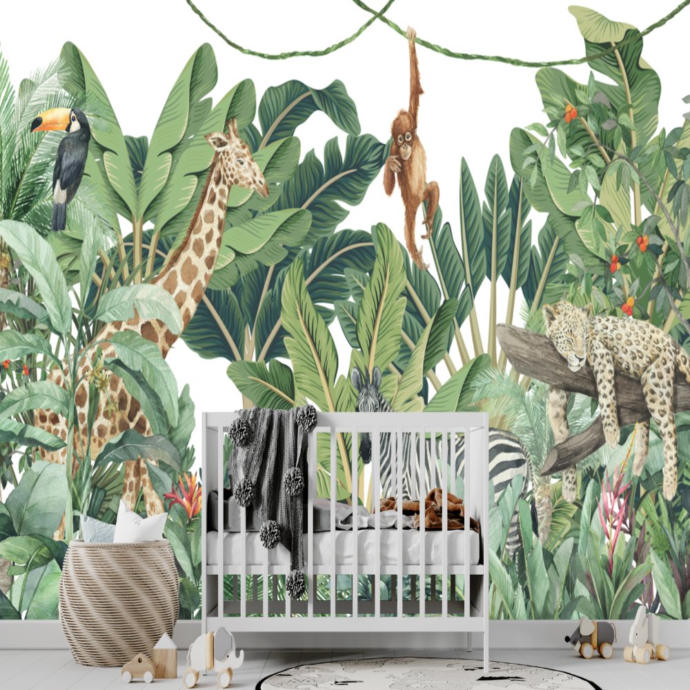 Papier Peint Animaux <br/>  Univers Jungle