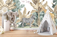 Thumbnail for Chambre Thème Jungle Enfant | Le Petit Intissé