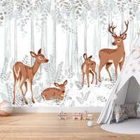 Thumbnail for Papier Peint Enfant Cerf | Le Petit Intissé