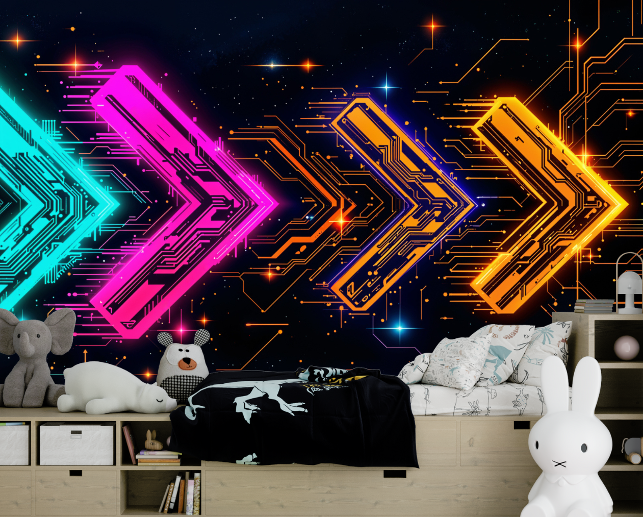 Papier Peint Gamer Ado | Le Petit Intissé