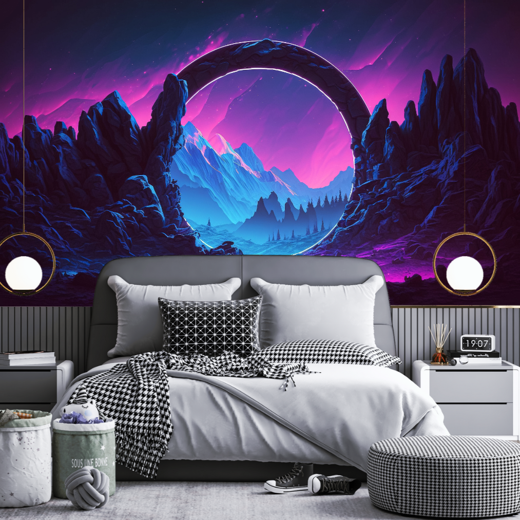 Papier Peint Chambre Ado Gamer | Le Petit Intissé