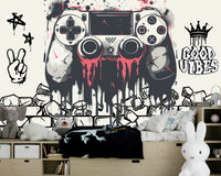 Thumbnail for Papier Peint Panoramique Gamer | Le Petit Intissé