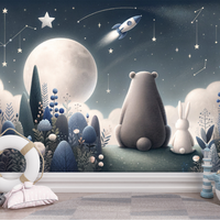 Thumbnail for Chambre Enfant Thème Planète | Le Petit Intissé