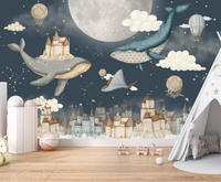 Thumbnail for Tapisserie Baleine Enfant | Le Petit Intissé