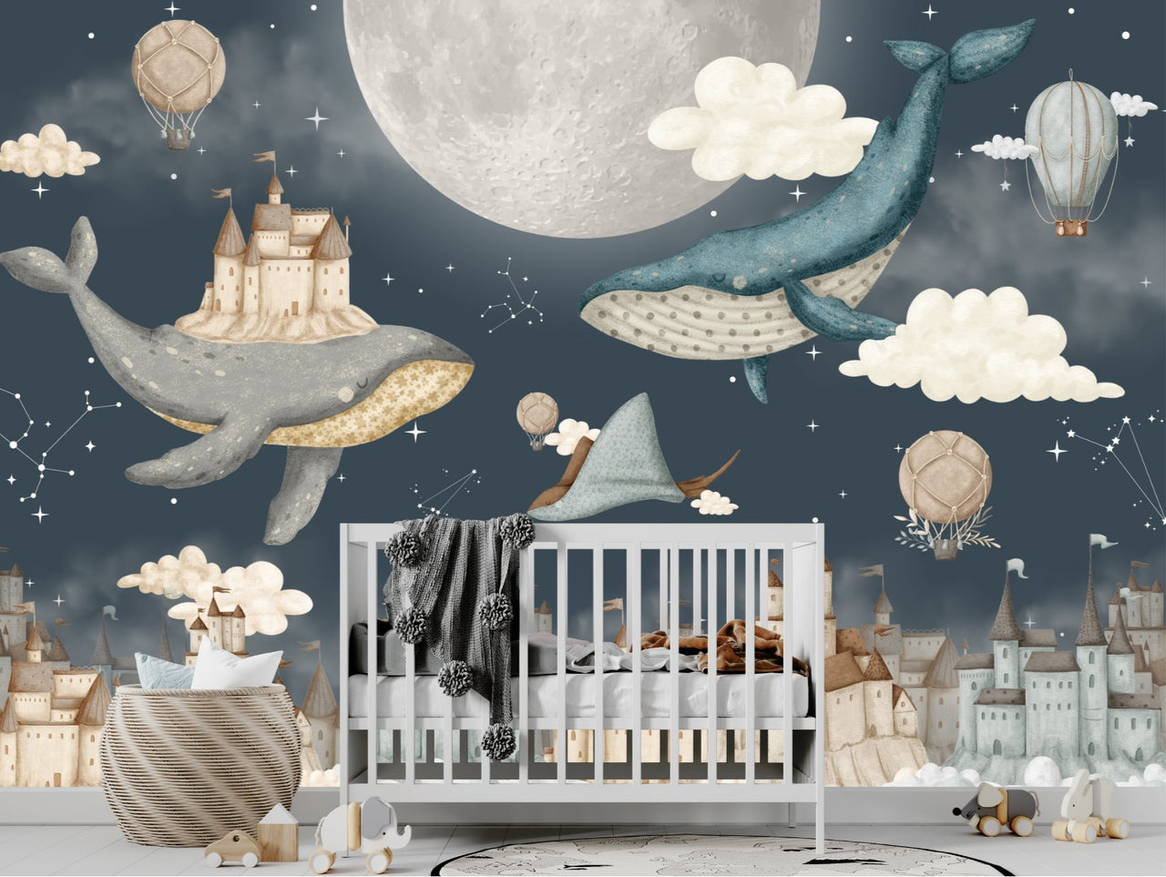 Papier Peint Marin <br/> Voyage Sous les Etoiles