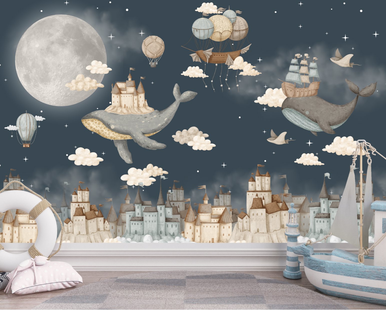 Papier Peint Marin <br/> Evasion Onirique et Ciel
