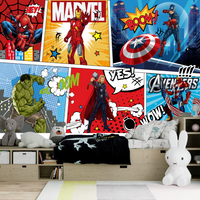 Thumbnail for Papier Peint Super Héros Enfant | Le Petit Intissé