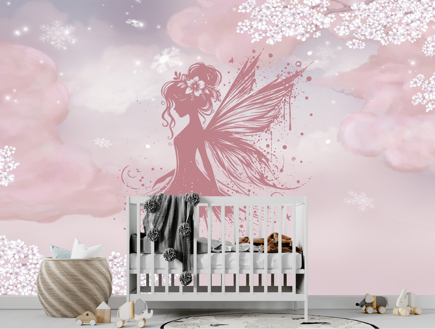 Papier Peint Panoramique Fée | Le Petit Intissé