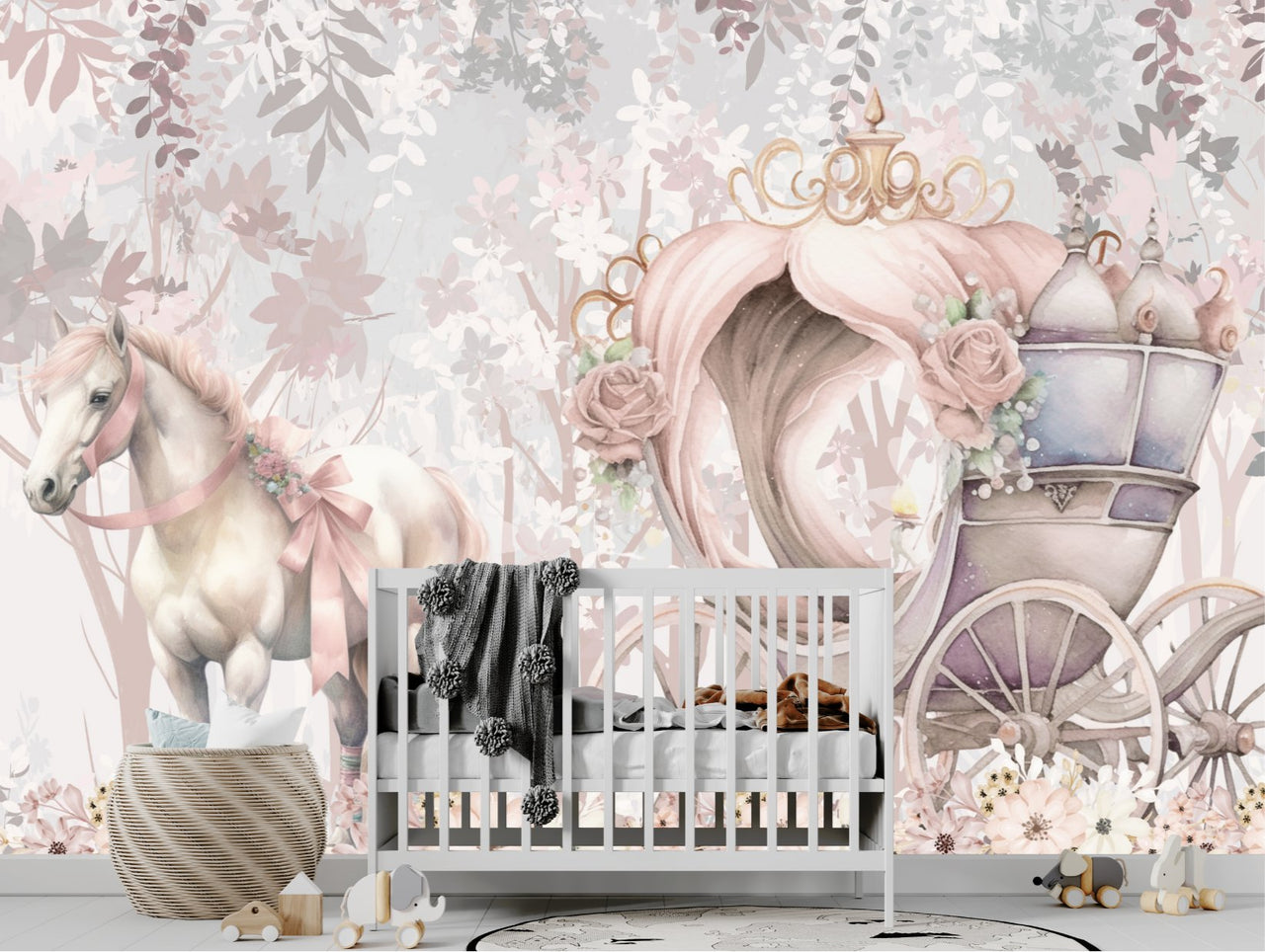 Papier Peint Princesse <br/> Carrosse Royale