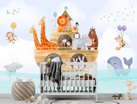 Thumbnail for Papier Peint Arche de Noé | Le Petit Intissé