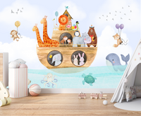 Thumbnail for Papier Peint Arche de Noé | Le Petit Intissé