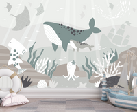 Thumbnail for Papier Peint Marin Chambre Enfant | Le Petit Intissé