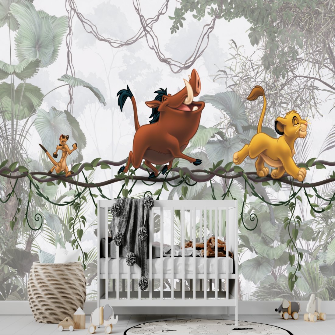 Papier Peint Animaux <br/> Roi Lion