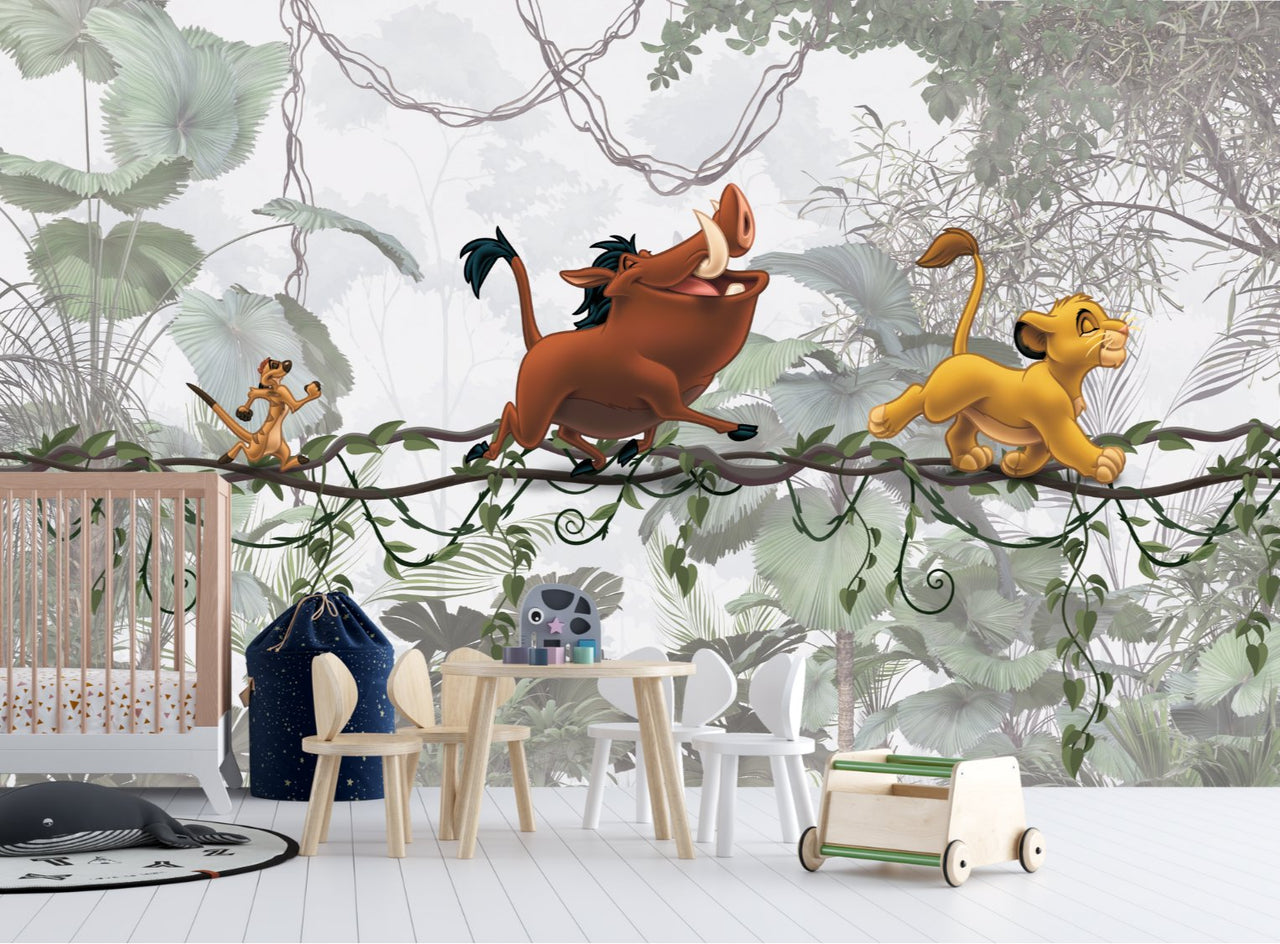 Papier Peint Animaux <br/> Roi Lion