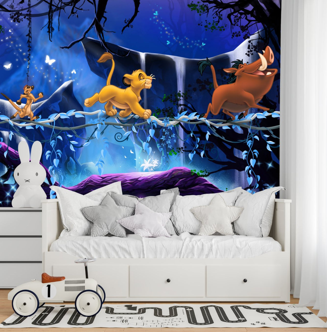 Papier Peint Animaux  <br/> Aventure Magique Roi Lion