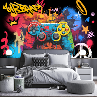 Thumbnail for Papier Peint Gamer 3D | Le Petit Intissé