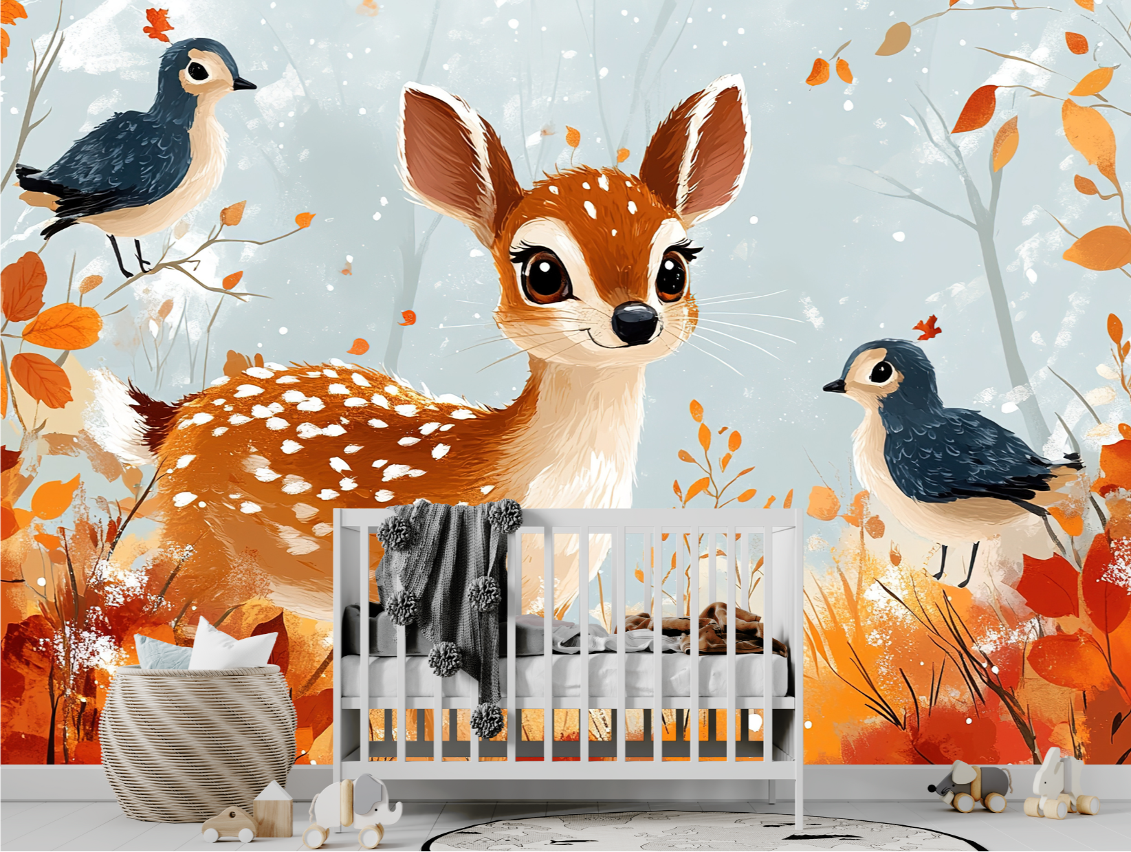 Papier Peint Thème Forêt Enfant | Le Petit Intissé