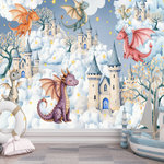 Papier Peint Bébé Dragon | Le Petit Intissé