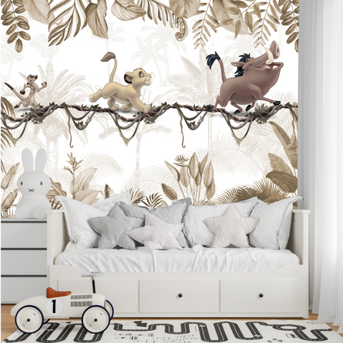 Papier Panoramique Roi Lion | Le Petit Intissé
