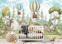 Thumbnail for Papier Peint Panoramique Animaux Enfant | Le Petit Intissé