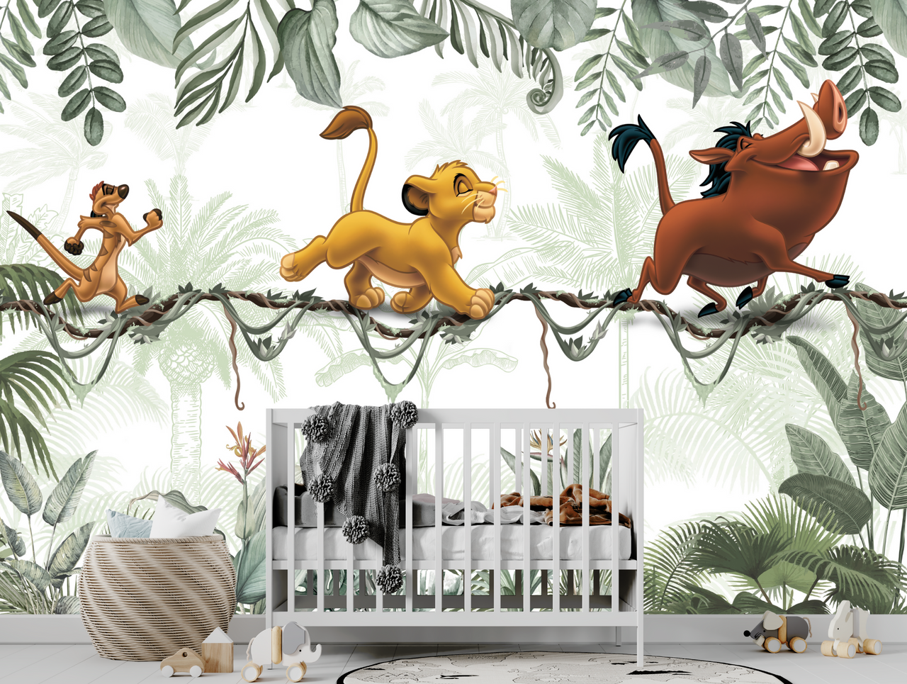 Papier Peint Le Roi Lion | Le Petit Intissé