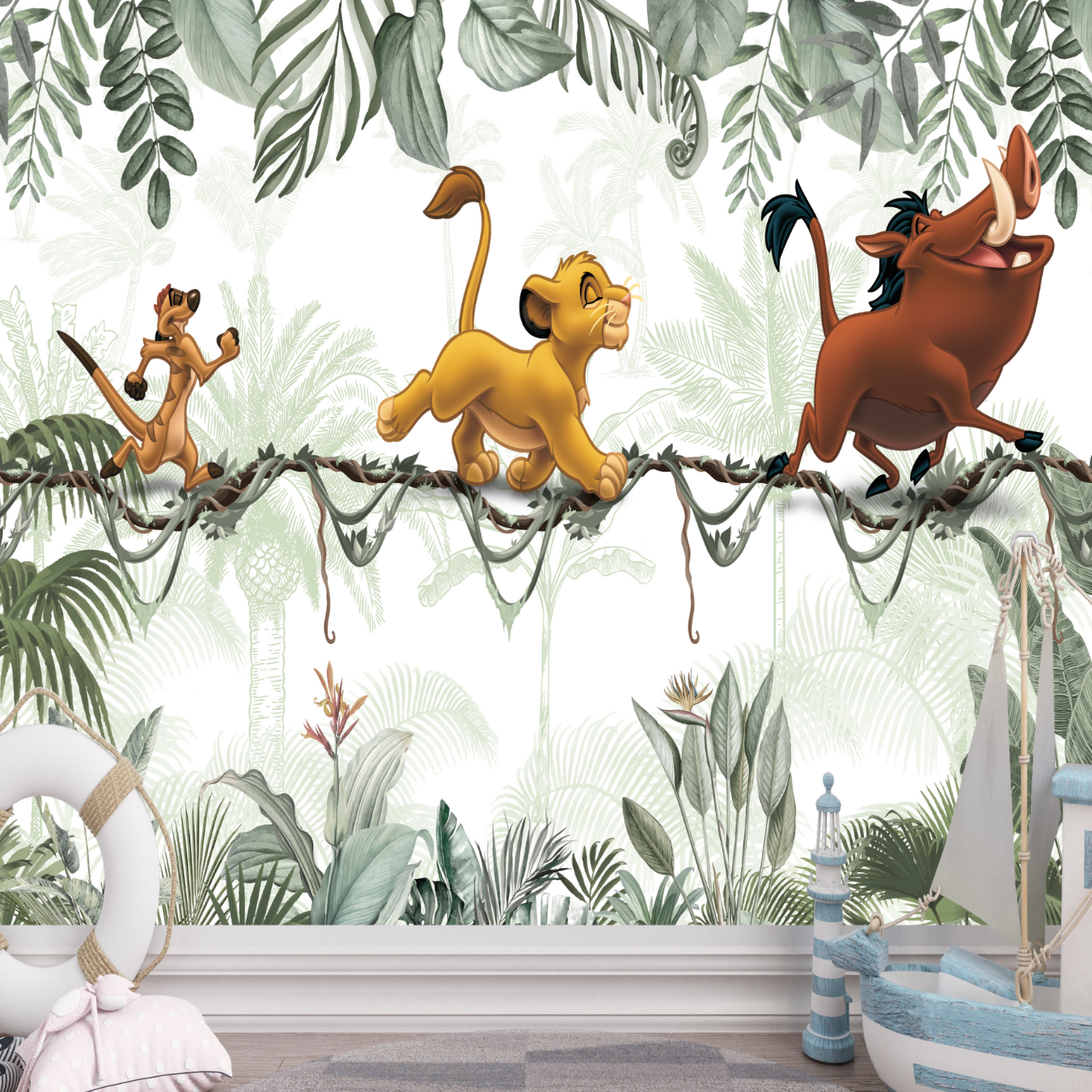 Papier Peint Le Roi Lion | Le Petit Intissé