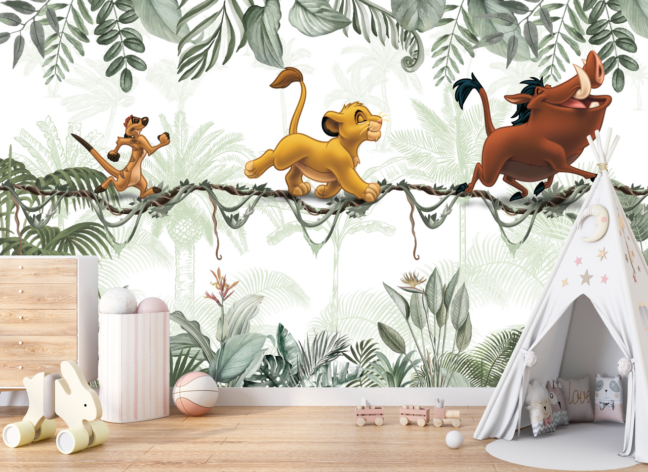 Papier Peint Le Roi Lion | Le Petit Intissé